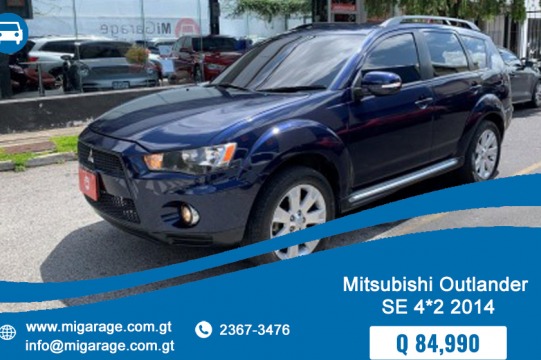 Mitsubishi Outlander SE 4*2 2014